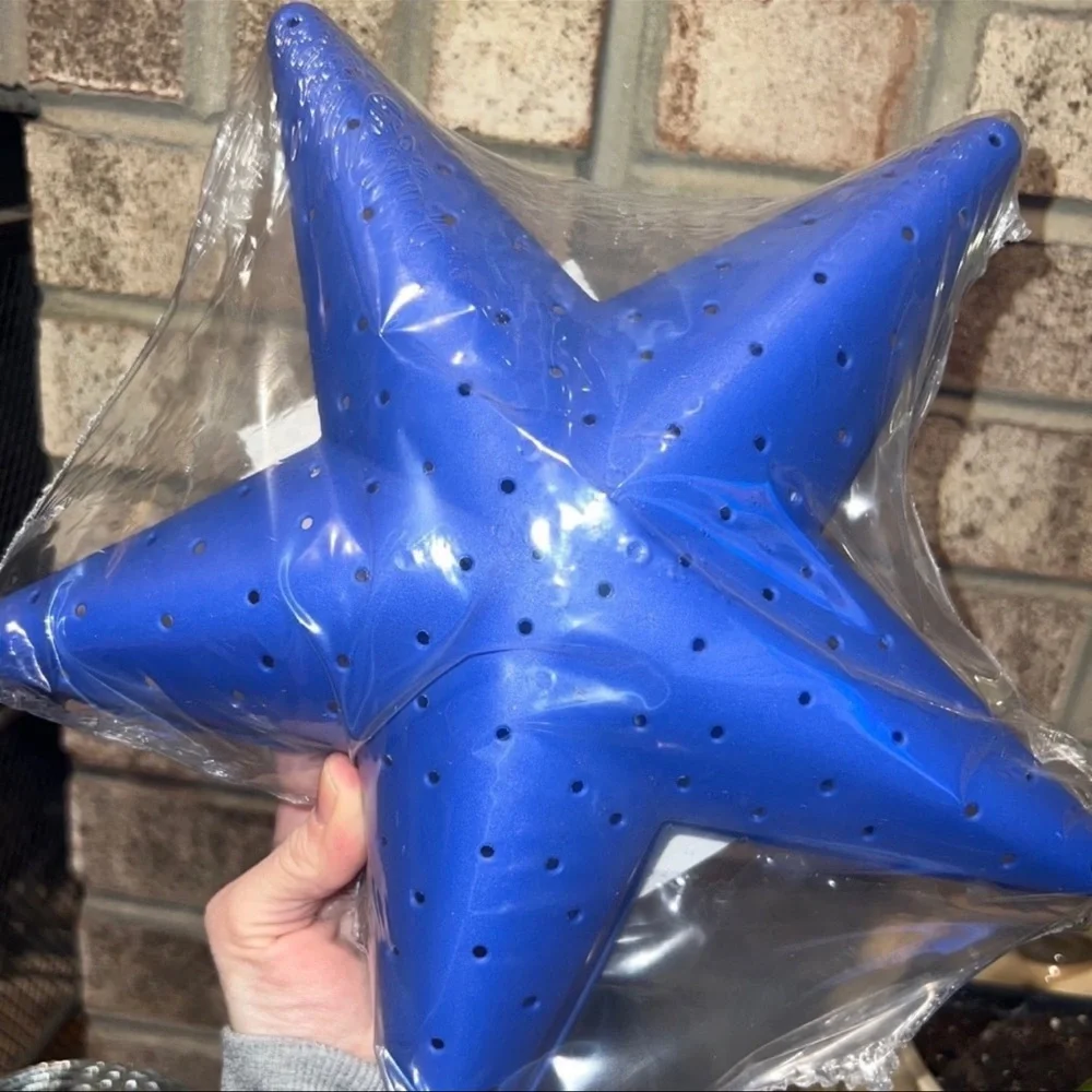 IKEA SMILA STJARNA Blue Star Lamp